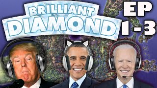 Presidents Play Pokémon Brilliant Diamond Nuzlocke  Episodes 13 [upl. by Offen]