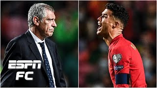 Is Portugal’s qualifying blunder on Cristiano Ronaldo or Fernando Santos  World Cup  ESPN FC [upl. by Ainollopa]