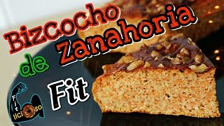 BIZCOCHO DE ZANAHORIA FIT carrot cake  Recetas Fitness [upl. by Dwane]