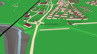 Forres Flood Animation [upl. by Aw]