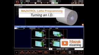 MAZATROL Programming Briefs MAZATROL ID Turning Process [upl. by Sirhc]