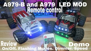 Wltoys A979B A979 Flashing light remote control Mod [upl. by Dranreb913]