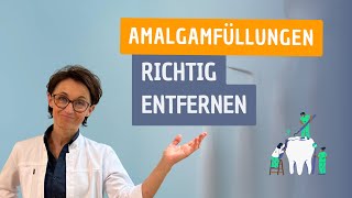 Amalgamfüllungen richtig entfernen [upl. by Yrdnal]