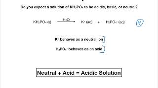 Salts containing Amphiprotic Ion  Chapter 1610 [upl. by Tsugua]