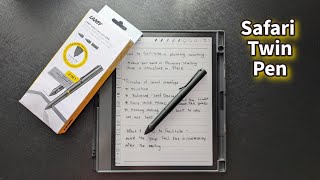 Lamy Safari Twin Pen EMR Unboxing and Review [upl. by Claudie]