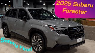 2025 Subaru Forester Touring Review  Safe but Stylish [upl. by Ahsekal]