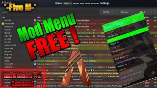 FIVEM MOD MENU 2021  UNDETECTED  EXTERNAL  GRATUITO  FREE [upl. by Constancia]