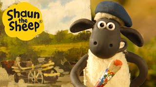 Shaun the Sheep 🐑 Shaun becomes an Artist 🎨 Full Episodes Compilation 1 hour [upl. by Amato]