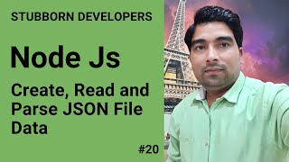 Use JSON in Nodejs  Parse JSON in Node JS  Create and Read JSON File in Nodejs [upl. by Zebulon594]