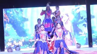 Euroacademy School Annual Day Celebration 2024 Theme radhakrishna performancecelebrationdance [upl. by Notsuoh]