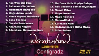 Manoparakata  මනෝපාරකට SlowedReverb Centigradz Collection Vol 01 [upl. by Sinegold]