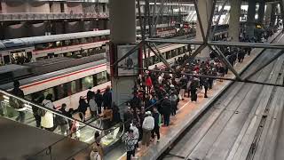 RENFE Class 465  015515 arriving at Atocha Station Madrid on 261123 [upl. by Hunsinger626]