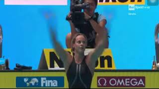 Federica Pellegrini oro 200 sl luglio 2019 corea [upl. by Judenberg]