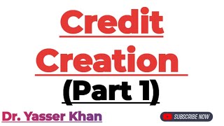 Credit Creation  Meaning Of Credit Creation  Concepts Of Credit Creation  Banking  Economics [upl. by Johnsson]