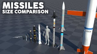 Missiles Size Comparison [upl. by Barbabra925]