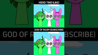 Hero trio or God of Room  incredibox sprunkiedit music shorts fyp sprunki sprunkiincredibox [upl. by Charbonneau]