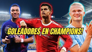 Máximo GOLEADORES de la CHAMPIONS⚽️🏆 championsleaguemessicristianoronaldo [upl. by Fabrianne]