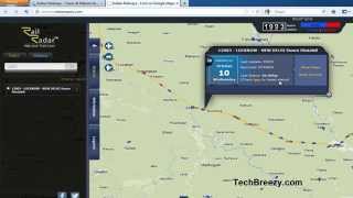 Spot Your Train Live on Map with RailRadar TrainEnquiry com [upl. by Misak24]