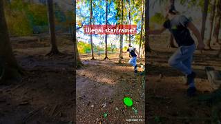 Illegal starframe discgolf frisbeesport frisbeegolf golf discgolfer starframe [upl. by Ryon]