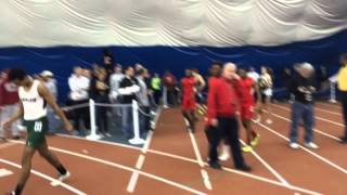 Martin Booker Jr of Pennsauken wins the boys Group 3 55 dash [upl. by Cecily556]