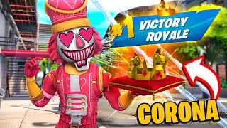 CONQUISTO LA CORONA PRIMA VITTORIA NEL CAPITOLO 3  FORTNITE [upl. by Nerfe]