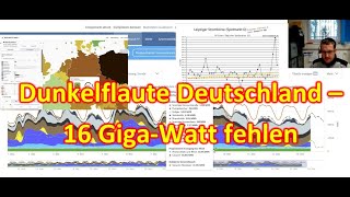 190  Deutschlands nächste Dunkelflaute  Bis zu 16000 Megawatt fehlen  Nachbarn helfen aus [upl. by Wyatan360]