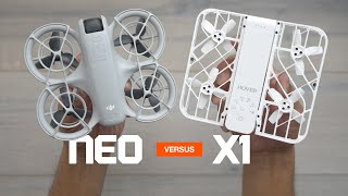 DJI NEO vs HOVER AIR X1  How do they compare [upl. by Jacynth]