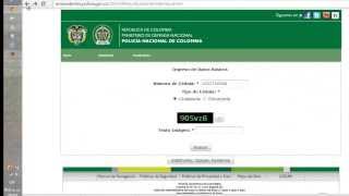 COMO DESCARGAR CERTIFICADOS DE LA POLICIA PROCURADURIA Y CONTRALORIA [upl. by Sedecrem164]