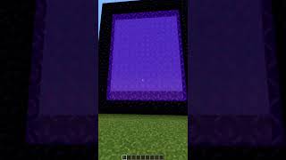 How Big Can Be Nether Portal In Minecraft [upl. by Ruelu459]