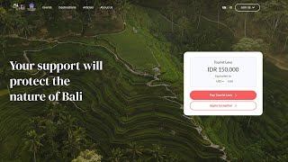 Bali Introduces Tourism Levy for International Visitors [upl. by Edahsalof]