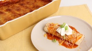 Chicken Enchiladas Casserole  Laura Vitale  Laura in the Kitchen Episode 817 [upl. by Charmane]