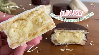 Descubrí CÓMO HACER estos RIQUÍSIMOS ALFAJORES DE LIMÓN con relleno CREMOSO  Elu Sweets [upl. by Ogawa]