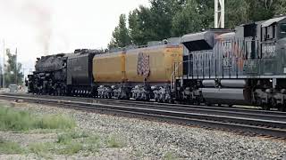 Big Boy part 2 72224 SE Idaho Spiffy Trains [upl. by Ellenid]