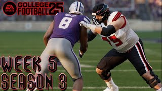 1st and Forever  CFB 25  Death Valley Tech Dynasty  Season 3 Week 5  Kansas State [upl. by Rambert]