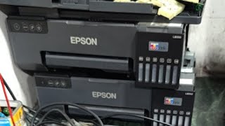 Epson L8050 L18050 printer Pvc Card printer Red Light problem printer error Problem CD DVD Sensor [upl. by Ttihw]