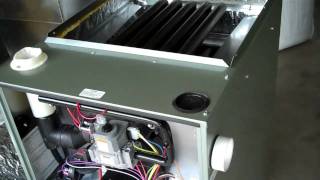 Rheem RGRM 90 two stage gas furnace installation [upl. by Glanti]