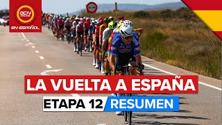 Resumen Vuelta A España 2023  Etapa 12 [upl. by Eiralav]