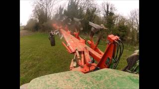 Ploughing with John Deere 6210r [upl. by Massingill]