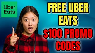 Uber Eats Promo Code 2024 🔥 How I Got Free Meals and Deals  FREE 100 [upl. by Ekihc]