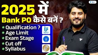 How To Become A Bank PO In 2025  SBI IBPS RRB  Detailed Strategy  By Vishal Parihar [upl. by Waltner]