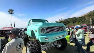 Classic Truck show in Avila Beach C10 Slodown 2024 [upl. by Lauder]