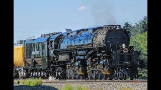 Union Pacific Big Boy 4014 Arrives in Sidney NE 2024 [upl. by Llezniuq]