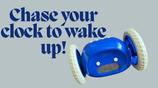 CLOCKY Super Loud Alarm Clock for Heavy Sleepers Roll Away Smart Digital Alarm Clock on Wheels ad [upl. by Carling874]