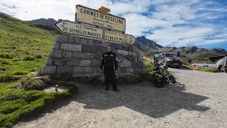 Road trip moto Route des Grande Alpes Cormet de Roselend [upl. by Ellimac]