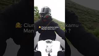 Jatuh cintak tak seindah jatuh dari motor der 🥰 ojimv ojispongride [upl. by Hatch943]