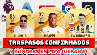 FICHAJES CONFIRMADOS Y RUMORES En FIFA 😎🔥 ft Mbappe Lewandowski Julian Alvarez [upl. by Nnylcaj961]