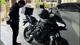 VERSYS 650 First Service 1000KM [upl. by Akoyn582]