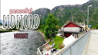 Norway Walk 4K  Peaceful Eidfjord [upl. by Osnofedli]