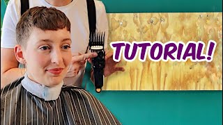 StepbyStep Haircut Tutorial Mastering the longer buzz cut 25mm [upl. by Nagoh]