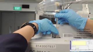 5 CM2192 Gas Chromatography GC PRACTICAL [upl. by Bruner]